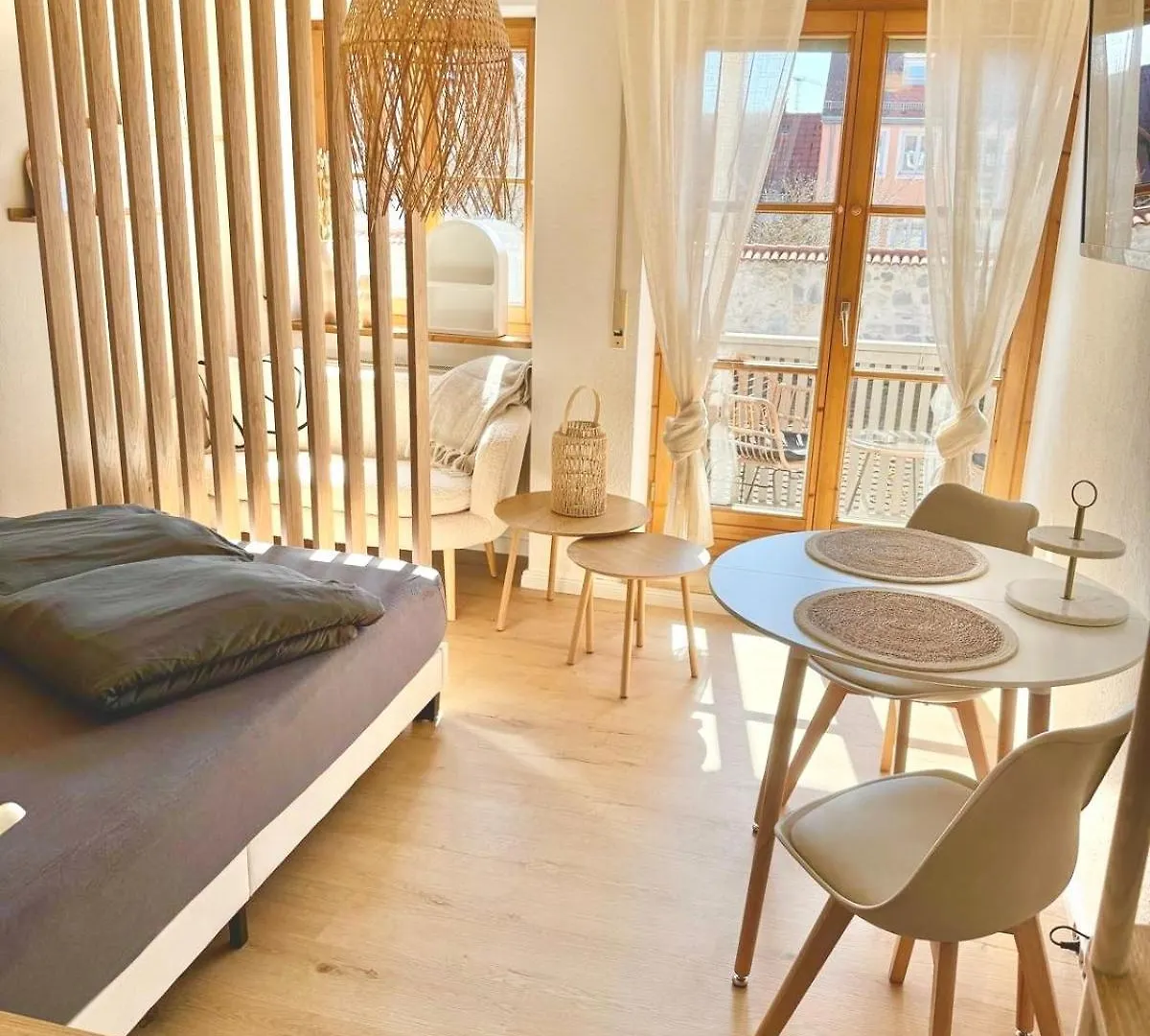 Allgaeu Boho Apartment Mit Balkon Kempten